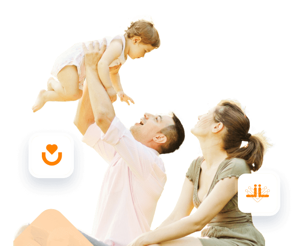 imagem de uma família